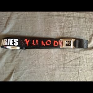 “Zombies Why You No Die” Bloody Horror Seatbelt